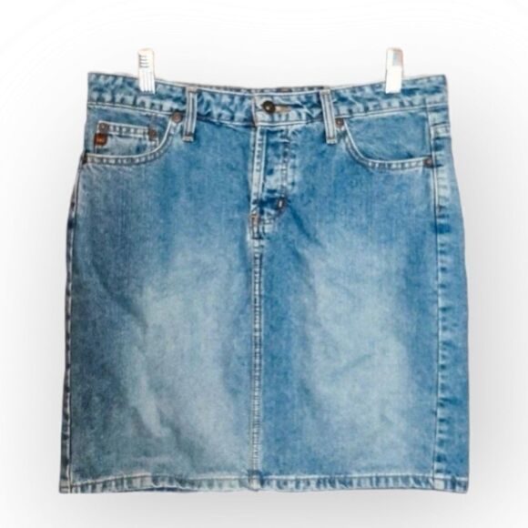 LEI Y2K Jean Skirt sz 9 - Picture 1 of 4